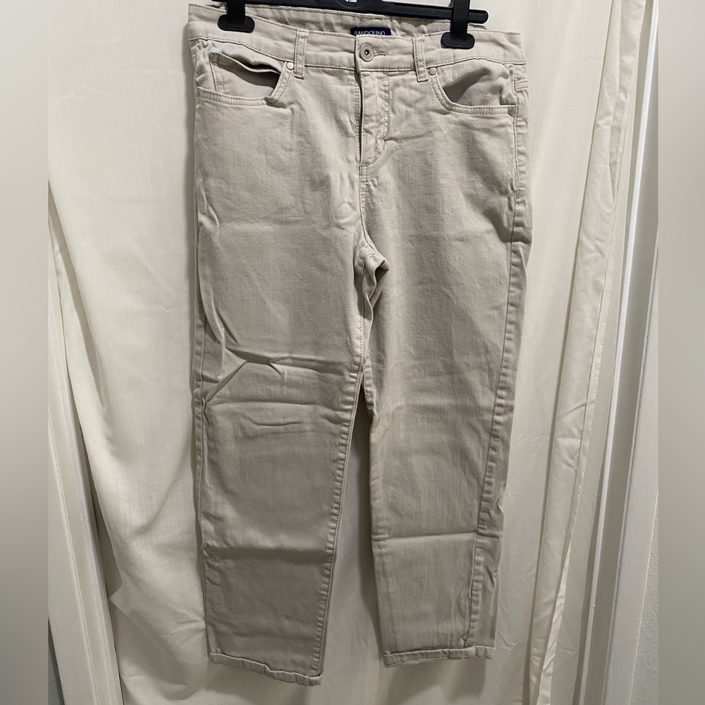 Bandolino Women's Straight Leg Pants - Light Beige